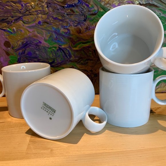 4 x loft white dinnerware mugs - Picture 1 of 1